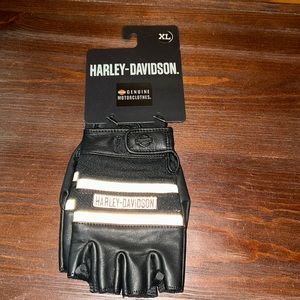 Harley Davidson fingerless gloves